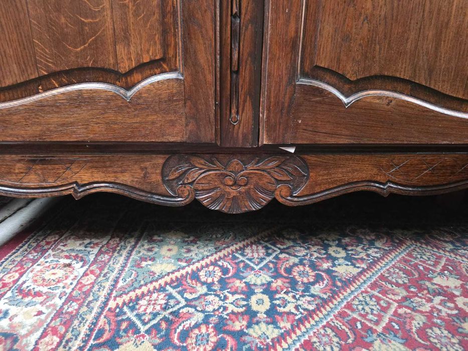 Szafa dębowa Ludwik, rzeźbiona #2491 Stylowy Węgrów