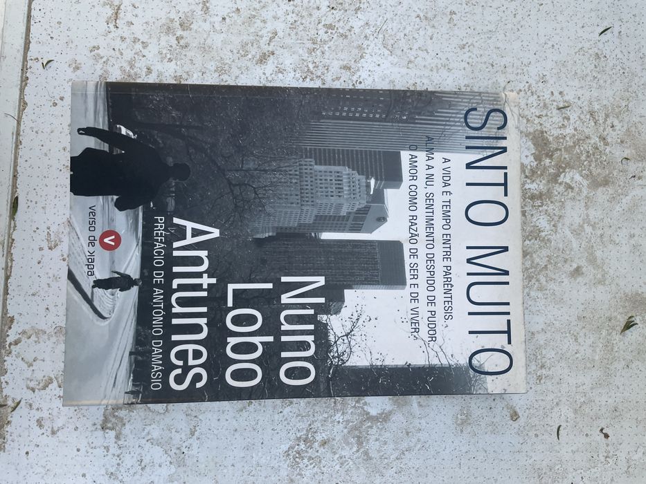 Sinto muito -Nuno Lobo Antunes