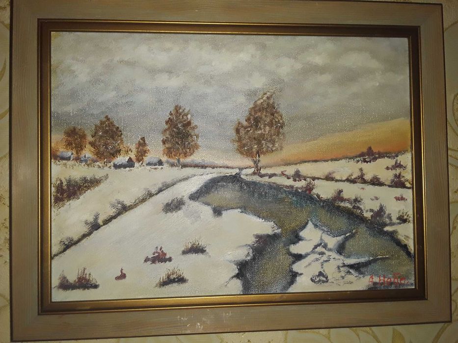 Картины масло разные