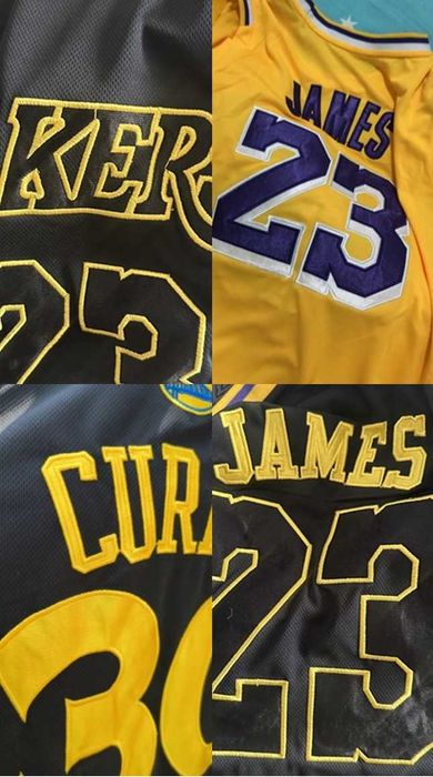 Вишивка Індивідуальні Джерсі Баскетбольні NBA NFL MLB NCAA NHL