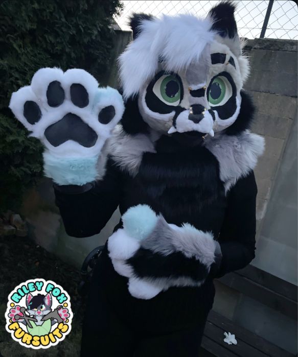Kot- szop mini partial fursuit premade