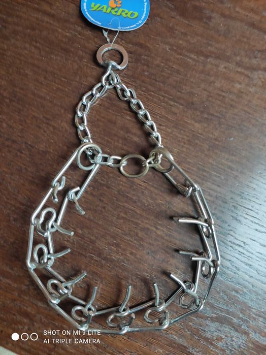 Obroża  Kolczatka Duży Kolec metalowa