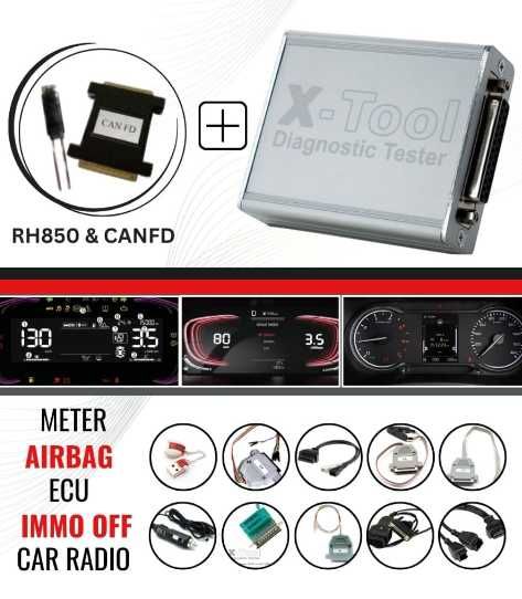 X-Tool full versja 2025 Kup bez pośredników Nowość FDcan oraz RH850