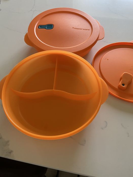 Tupperware com divisórias