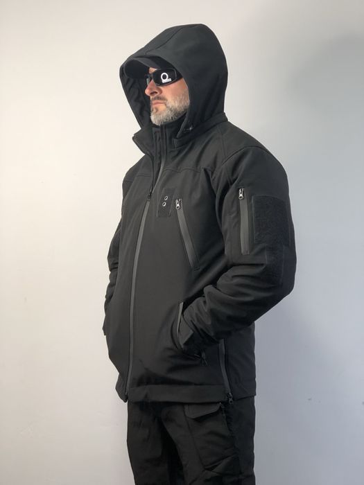 Куртка Поліції Чорна зимова