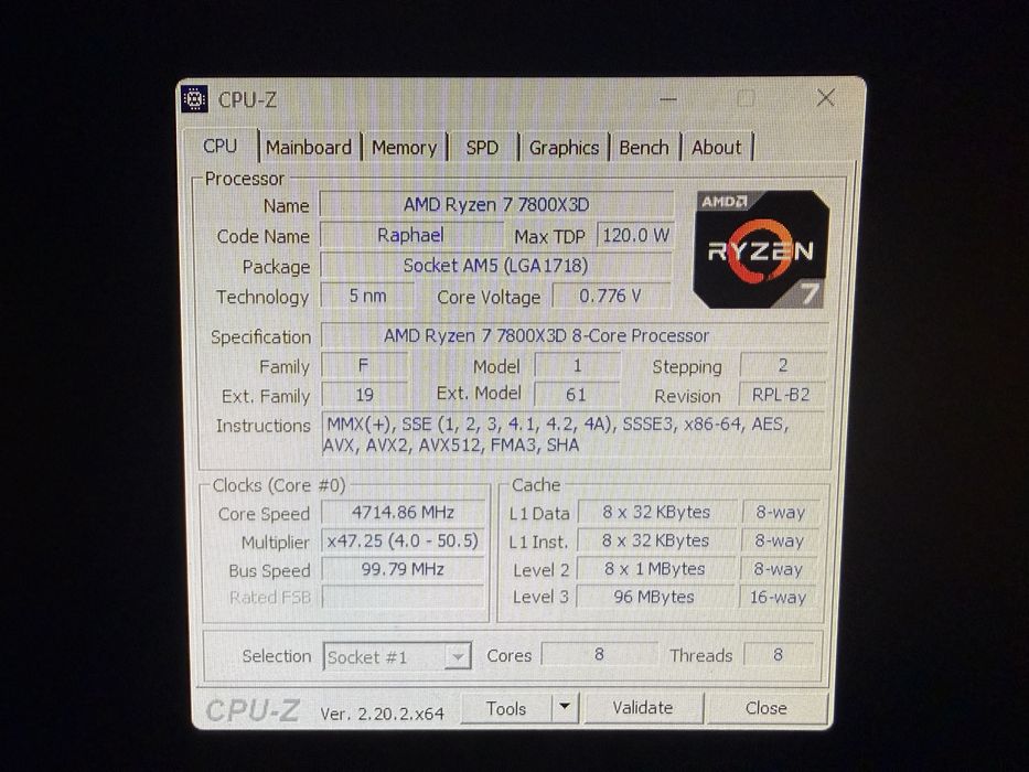 Komputer Gamingowy Ryzen 7 7800x3d GeForce RTX5060TI  DDR5 6000