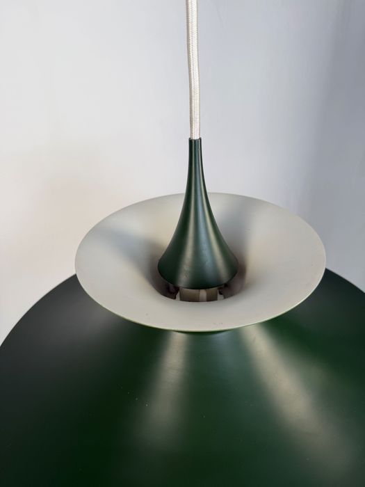 Warstwowa lampa wisząca FOG & MØRUP RADIUS I – Erik Balslev, Dania, lata 70. | Ø 48 cm