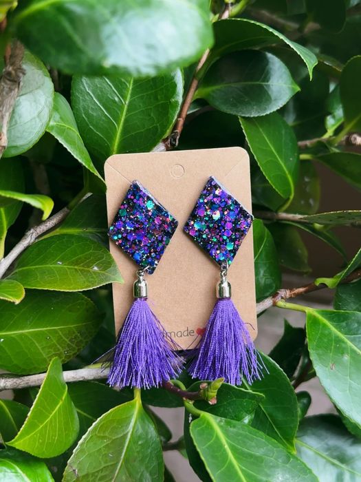 Brincos de Resina Artesanais | Peças Exclusivas e Feitas à Mão