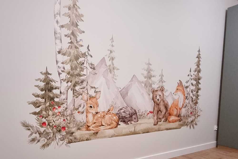 Druk ścienny UV, grafika jaka chcesz