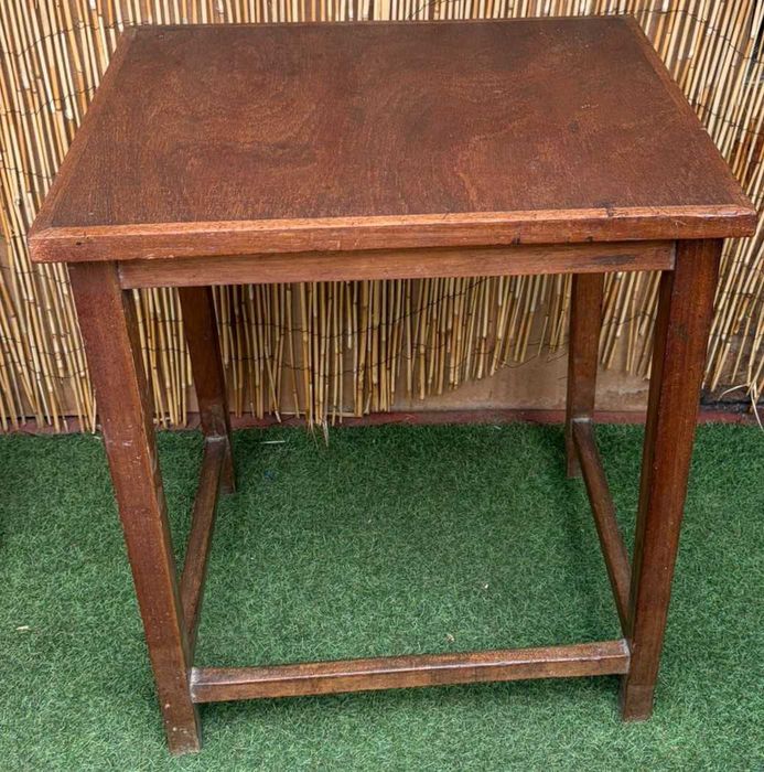 Mesa de apoio antiga, altura 70X49X60 cm