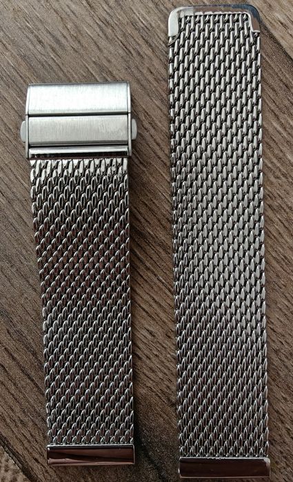 Bransoleta Milanese slal nierdzewna 22mm