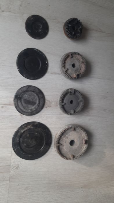 Komplet palników firmy Sabaf Włoskie do kuchenki gazowej Włoskie