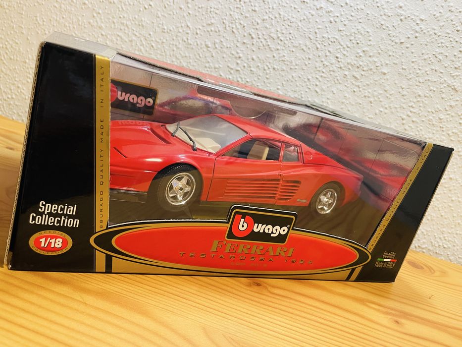 Ferrari testarossa 1:18 (1984) модель Bburago: 3 300 грн