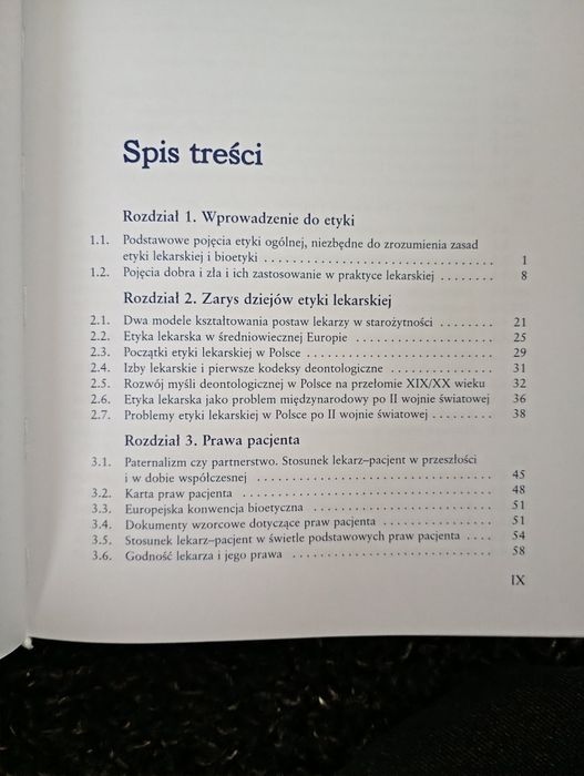 Etyka Lekarska - Tadeusz Brzeziński  PZWL