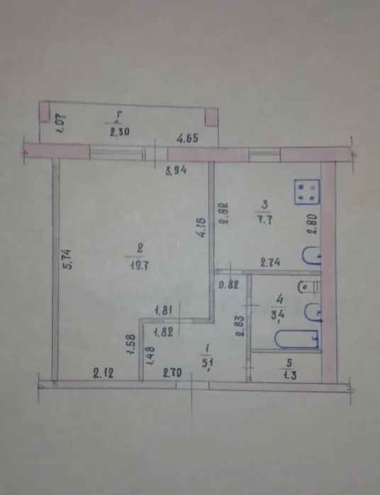 Продам 1 комнатную квартиру
