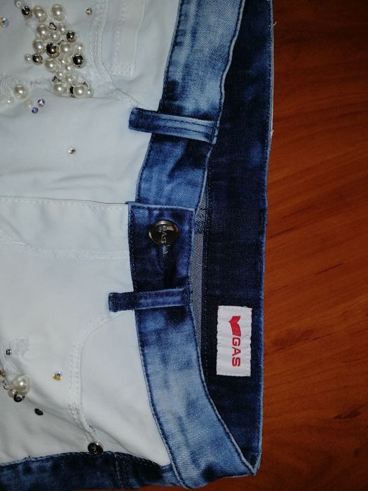 Джинсова спідничка фірми GAS  Модний Одяг для дівчинки