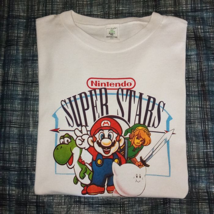 T shirt vintage Nintendo Super Stars