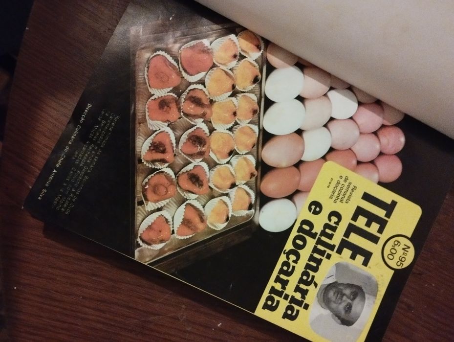 Revistas tele culinária encadernadas
