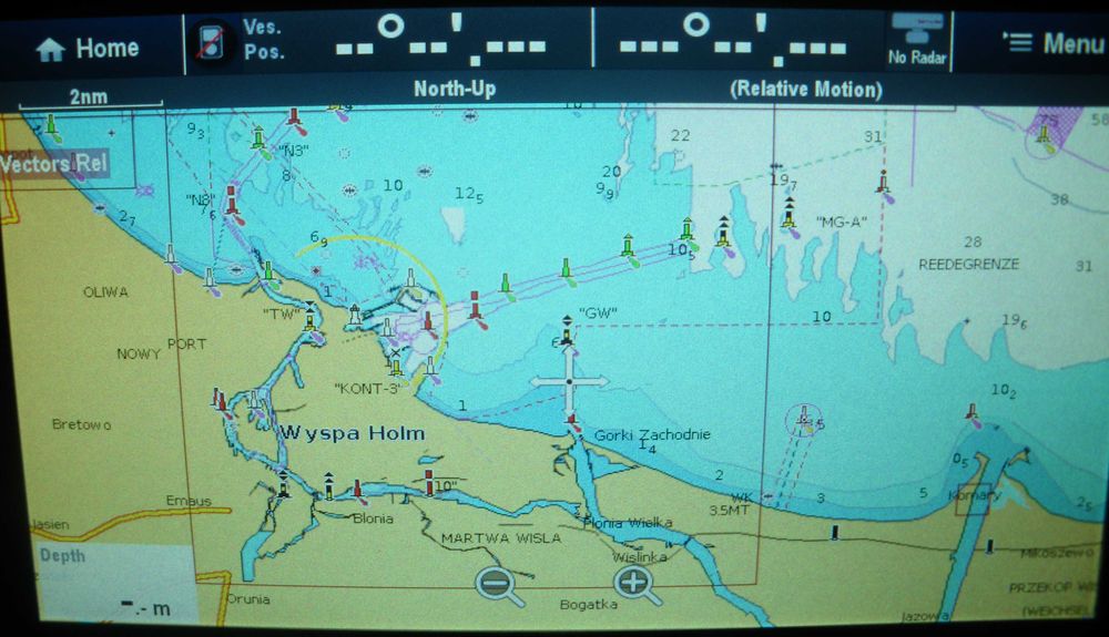 Używany Chartplotter Raymarine Es75