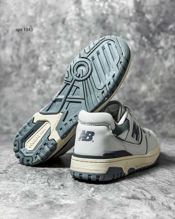 Кросівки чоловічі 41-44 New Balance Aimé Leon Dore x 550 White Grey Yellow
