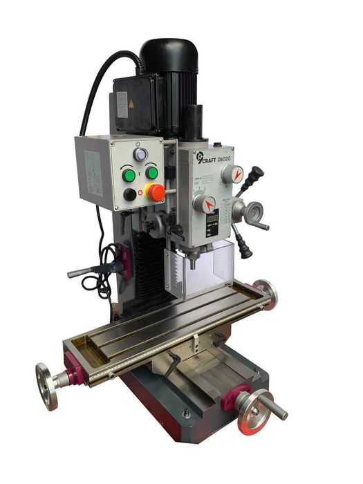 Фрезерний верстат 9craft DM32G 750W 220в з механічною коробкою