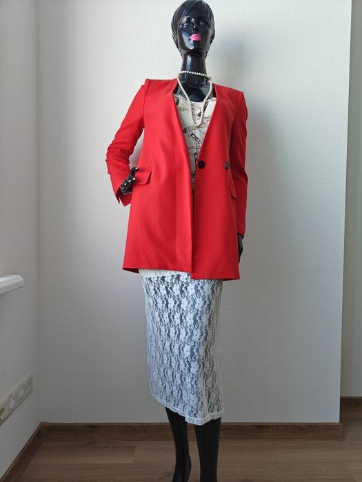 Мереживна гіпюрова спідниця