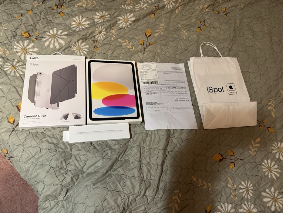 Sprzedam Apple ipad 11 czip A16 etui oraz apple pen