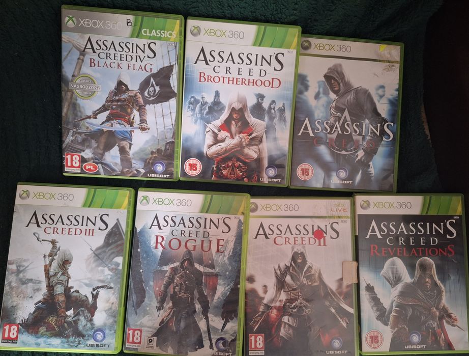 Sprzedam różne gry na xbox.360