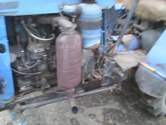 Саморобний трактор, двигун т25