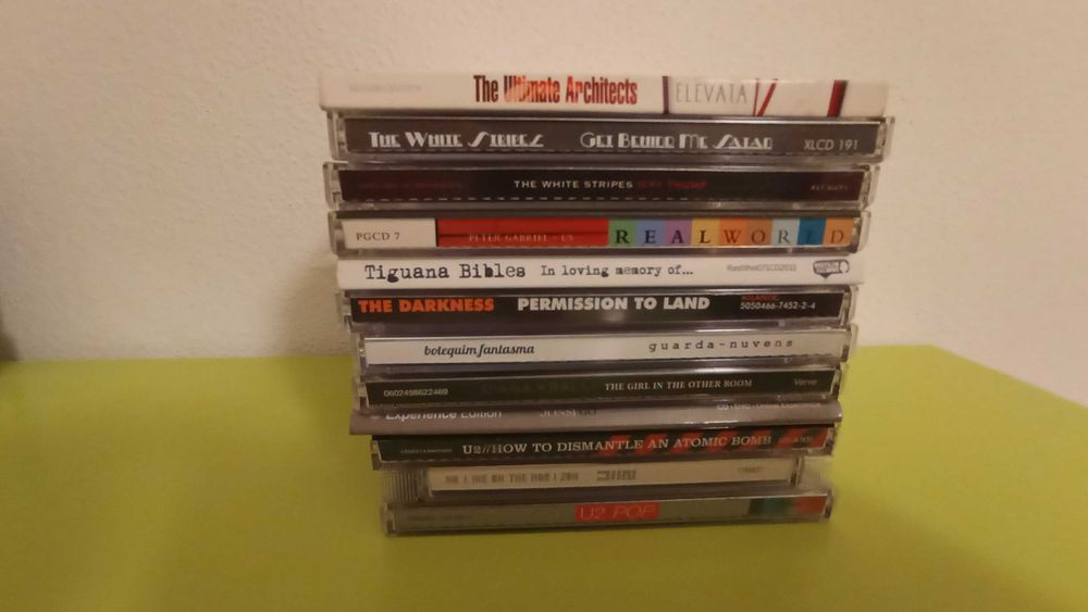 CDs e Vinis - vários géneros - Metal, Rock, Pop