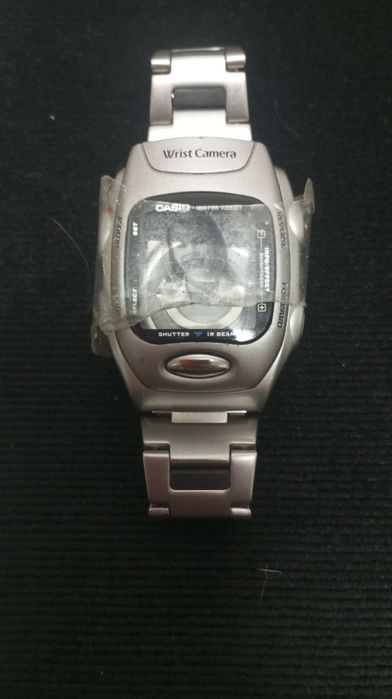CAIXA E BRACELETE EM AÇO P/ Relógio CASIO WQV-2 Câmara De Pulso Vintag