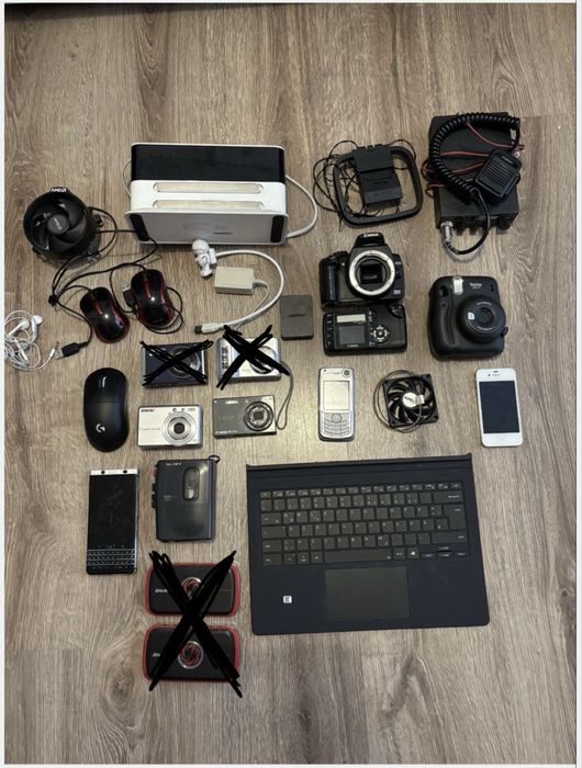 Zestaw elektroniki bardzo duży lista w opisie