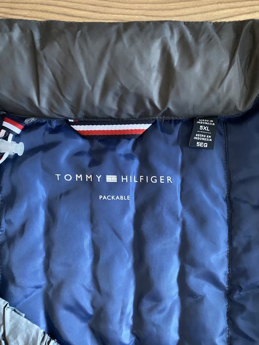 Нова чоловіча демісезонна куртка Tommy Hilfiger Packable Jacket — Розмір 5X (Оригінал з бірками)