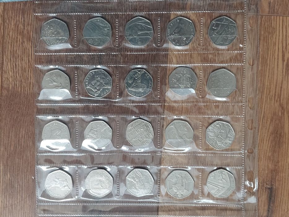 Fifty pence Wielka Brytania