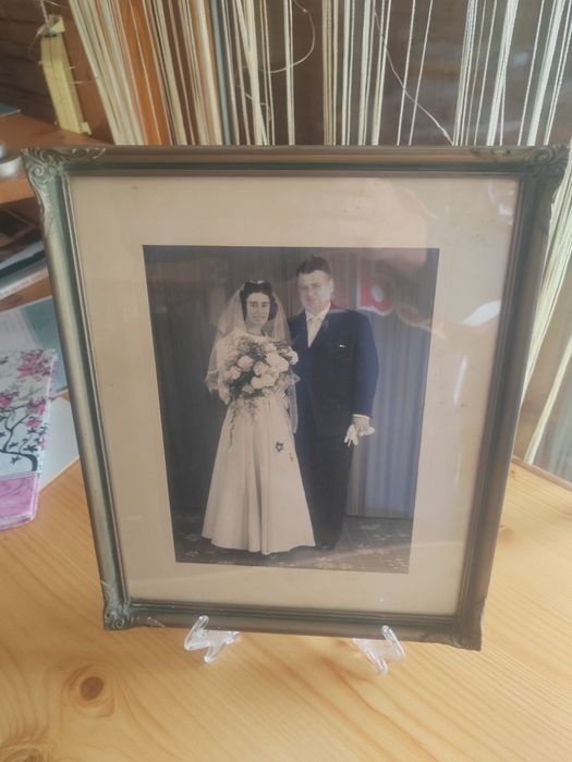 Zdjecie nowożeńców w pięknej oprawie