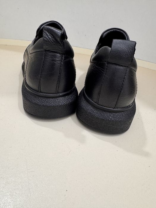 Змінне взуття Туфлі чорні  шкіряні