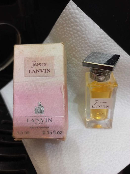 духи LANVIN jeanne миниатюра 4.5ml edp