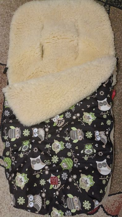 Меховой конверт, хутряний конверт, овчина