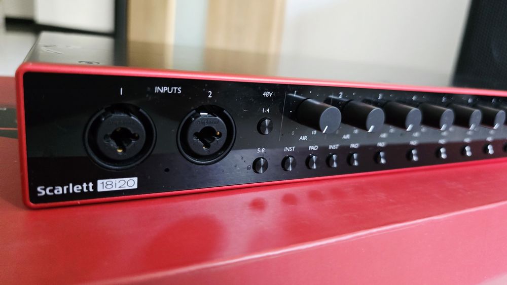 Najtaniej! Focusrite Scarlett 18i20 - 3rd gen. Stan BDB. Okazja!