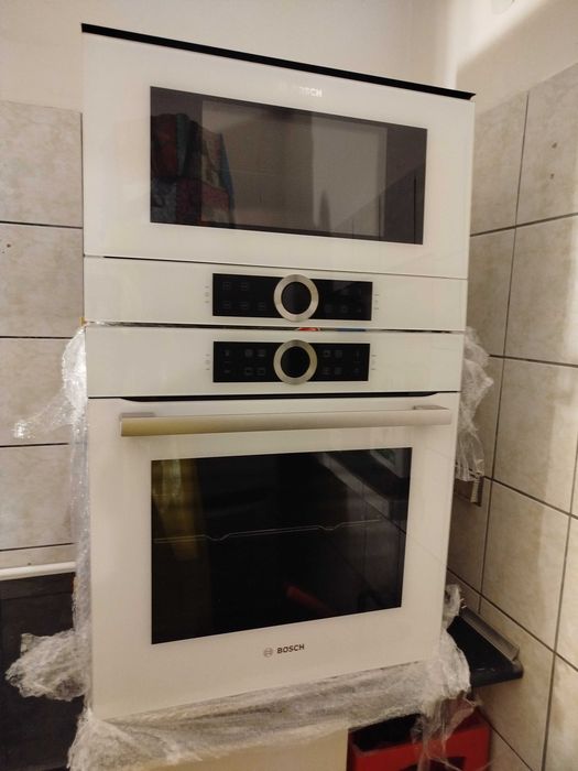 Piekarnik+mikrofalówka Bosch Nowe