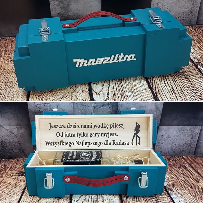 Skrzynka Maszlitra ORGINALNA !!! znana jako Makita. PREZENT URODZINOWY