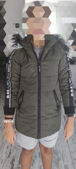 Kurtka dziewczęca zimowa Reporter Young 140cm