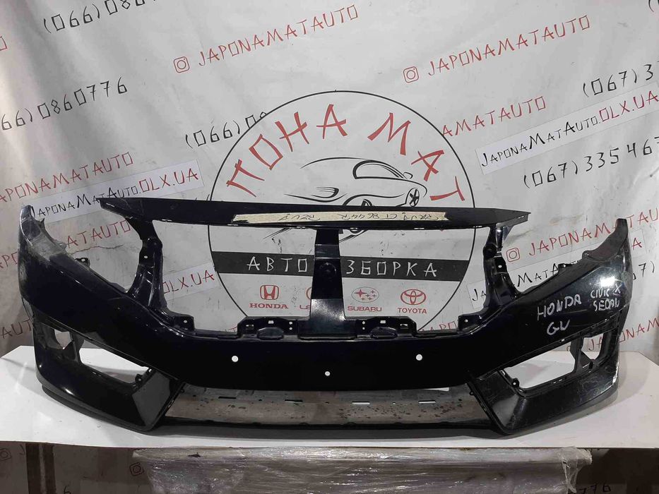Бампер передній Honda Civic X седан 2015-2019р.в.