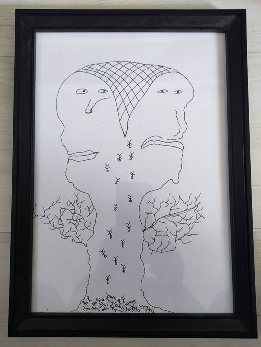 Szkic, Obraz 24x33 cm