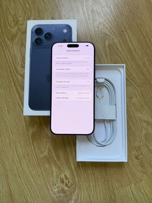 Iphone 17 Pro Max de 256gb com fatura ( Como Novo)
