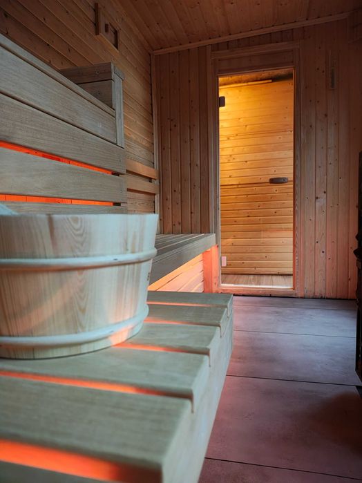 Domki całoroczne nad morzem , BALIA OGRODOWA , SAUNA, Ferie,