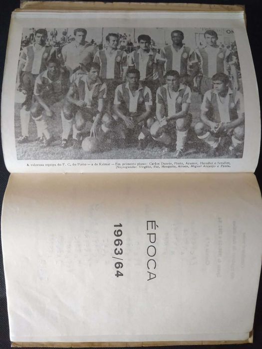 Livro Antigo com Todos os Resultados e Equipas FC Porto Sporting CP de 1933 a 1970 com 255 Paginas.