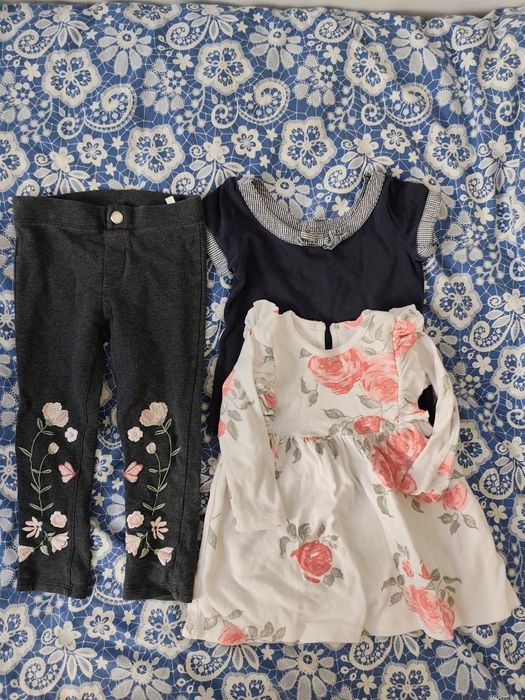 Duża paka ubranek dla dziewczynki 80/86-92