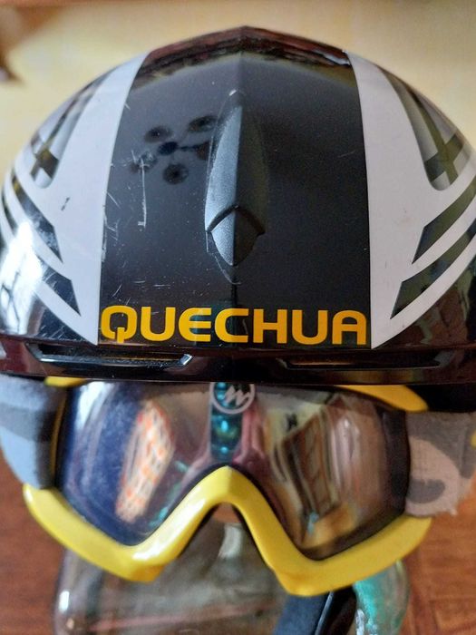 Capacete e óculos Ski/snowboard criança
