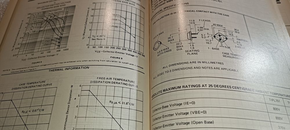Antigo Livro Power Semiconductor Data Book 1982